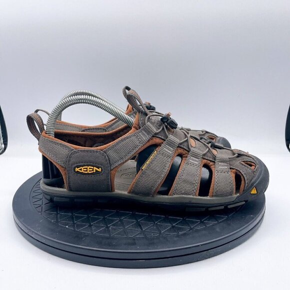 Keen CLEARWATER CNX Men's Sandals Raven Burnt Henna US 7.5 Water Hiking - Picture 2 of 9
